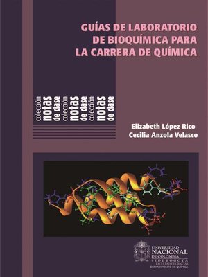 cover image of Guías de laboratorio de bioquímica para la carrera de química